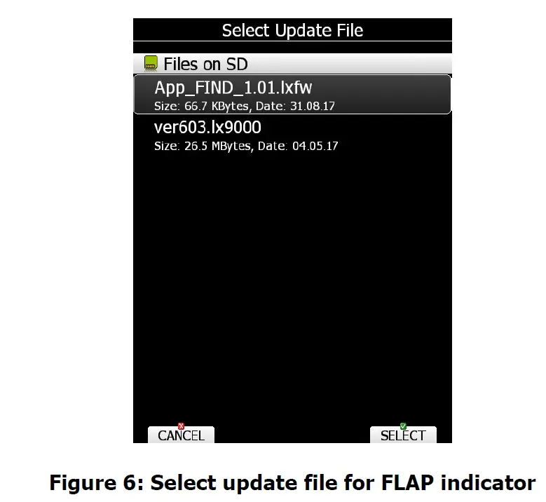 lxnav 5718 FLAP Indicator Installation fig 7