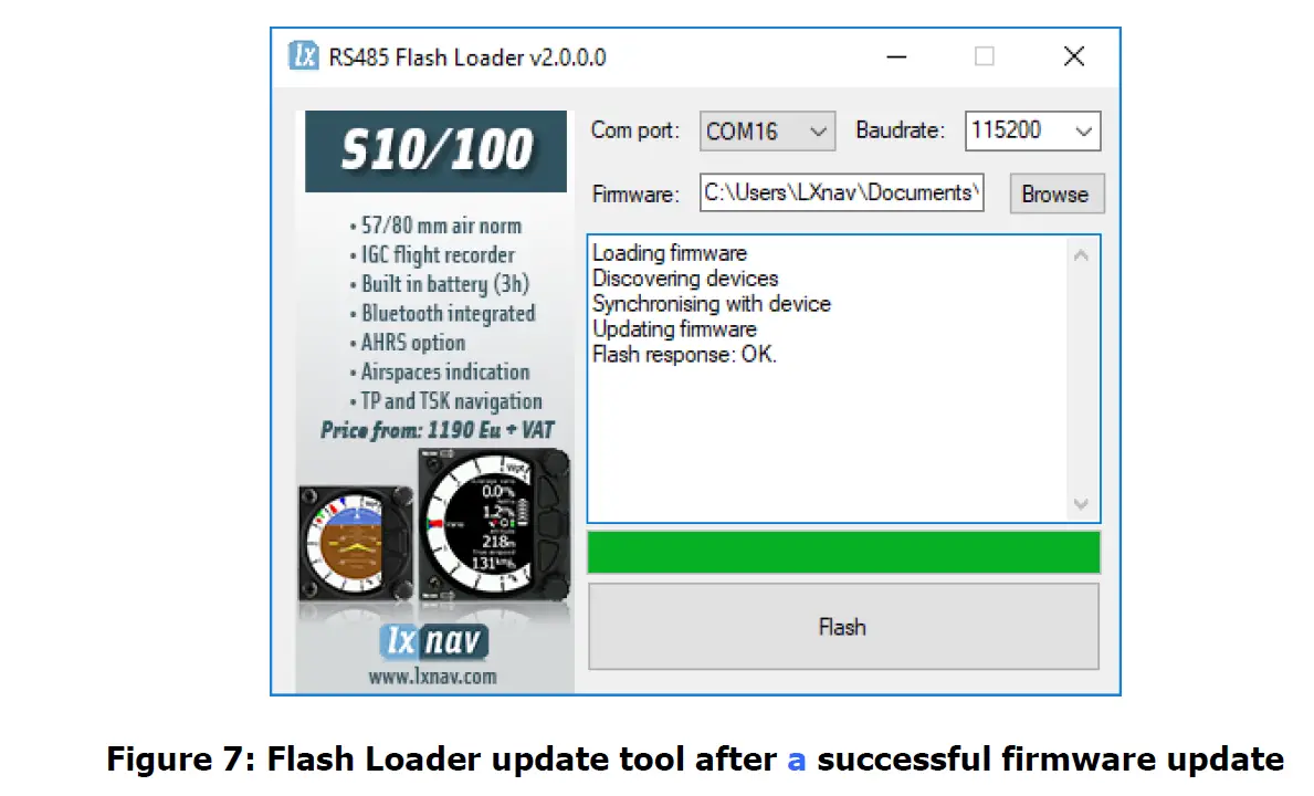 lxnav 5718 FLAP Indicator Installation fig 8
