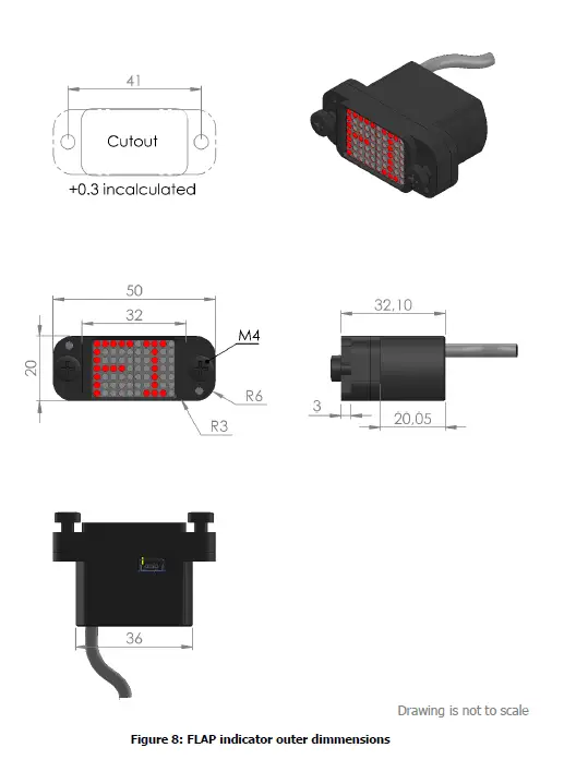 lxnav 5718 FLAP Indicator Installation fig 9