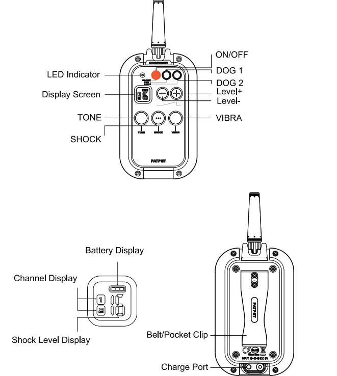 PATPET-P-COLLAR-920-Dog-Training-Collar-fig-2