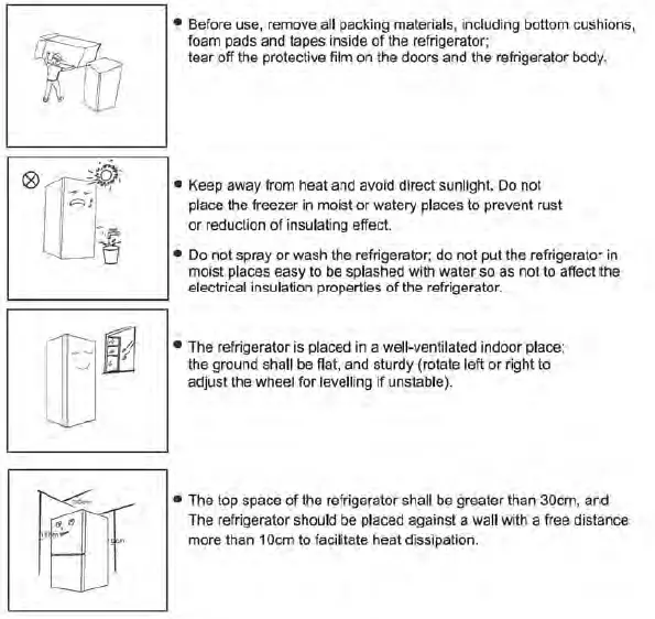 Midea MDRD333FZE01 Upright Freezer FIG 7