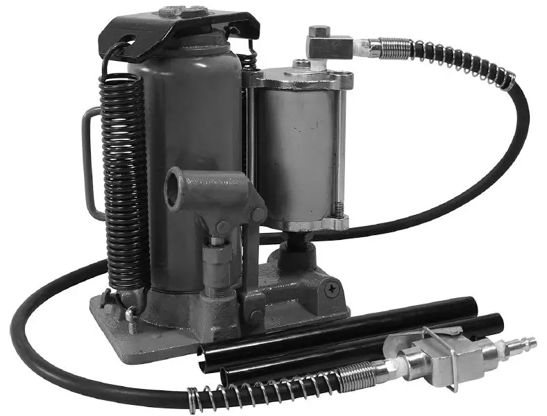 PRINCESS AUTO 9001595 20 Ton Pneumatic Hydraulic Bottle Jack