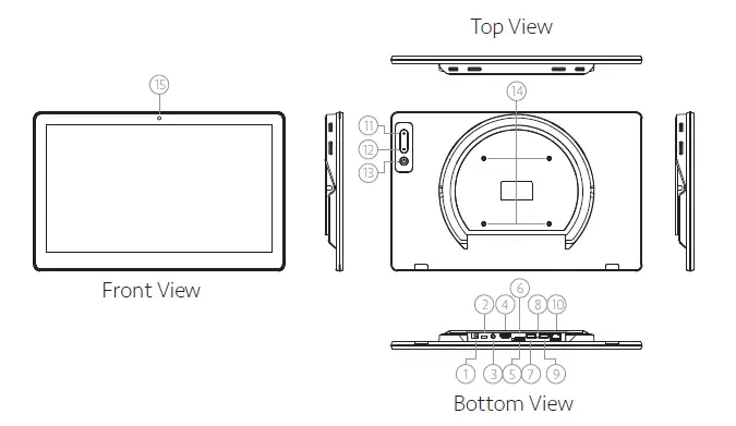 15.6” Display Exterior Components