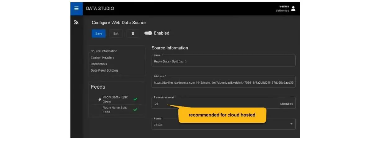 Daktronics Data Studio For Managing Data Feeds User Guide Daktronics Data Studio For Managing Data Feeds User Guide