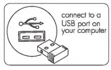 MONSTER 6-Button Color Tracks Wireless Optical Mouse 3