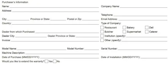 FIG 8 Purchaser’s Information