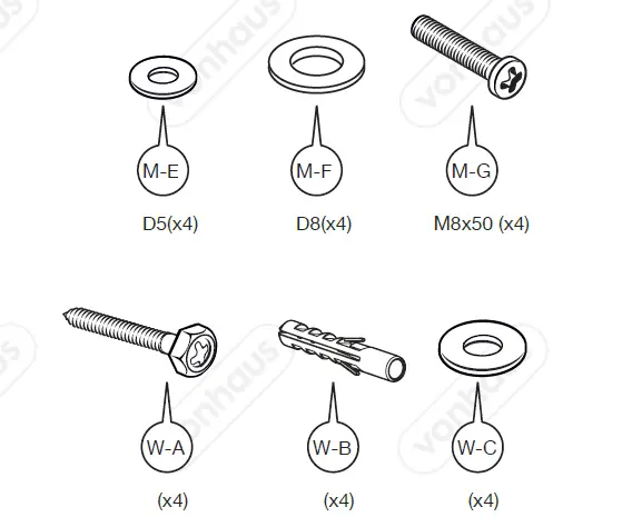 VonHaus-3005090-32-55-Inch-Flat-To-Wall-TV-Bracket-fig13