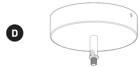 artika PDT SPC C3BG Sputnik LED Pendant Light - luminaire