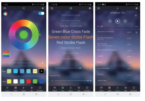 Ustellar -UT33360-RGB-US-NF -Bluetooth -RGB -LED -Strip -Light -11