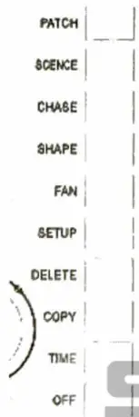 STaGE WORKS Mini Pearl 1024 DMX Controller - indicators