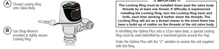 Sloan 8100 HET-HEU Complete Flushometer Models-fig13