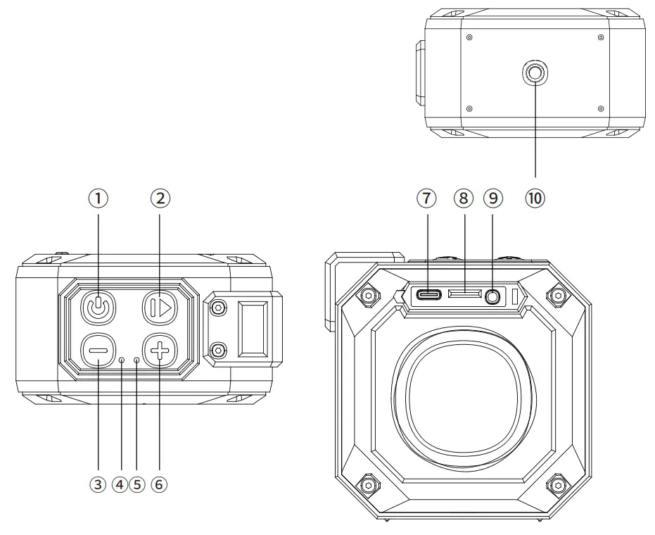 Tronsmart Groove 2 Portable Outdoor Speaker - pairing mode 2