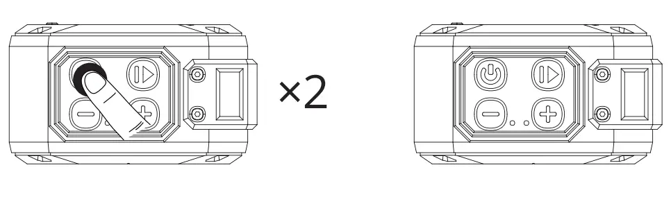 Tronsmart Groove 2 Portable Outdoor Speaker - pairing mode