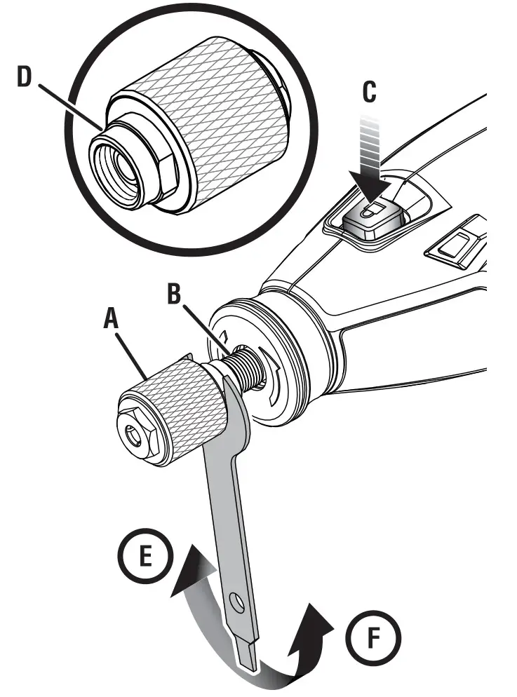 RYOBI TVM01 12V Cordless Rotary Tool Kit - Fig. 3