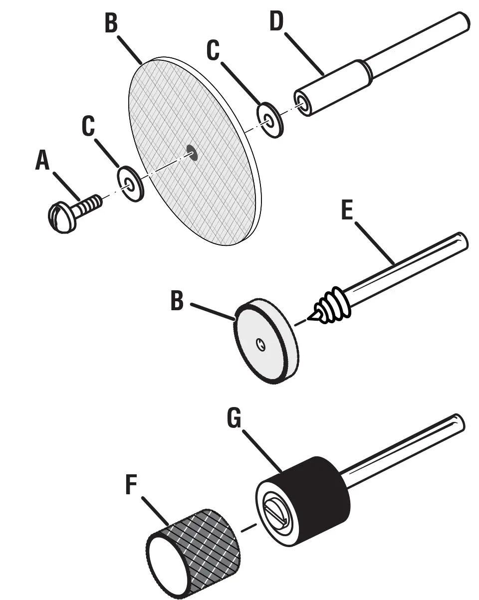 RYOBI TVM01 12V Cordless Rotary Tool Kit - Fig. 5