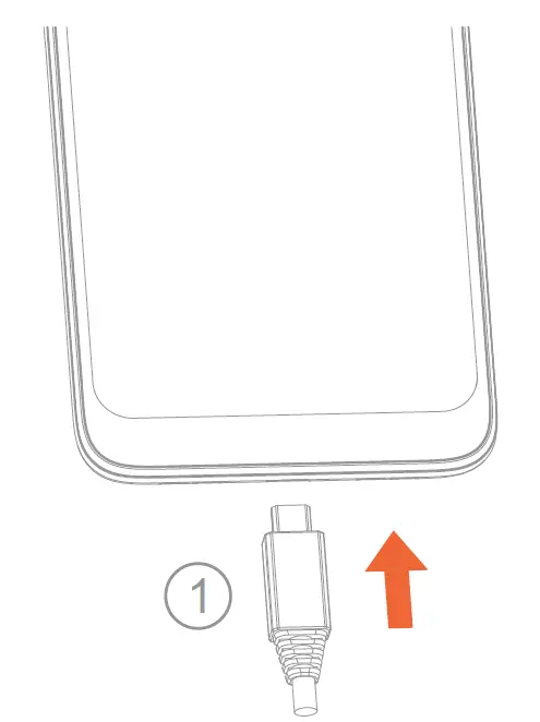 alcatel 5030F 1SE Smartphone FIG 3