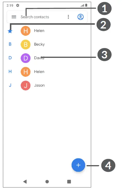 alcatel 5030F 1SE Smartphone FIG 7