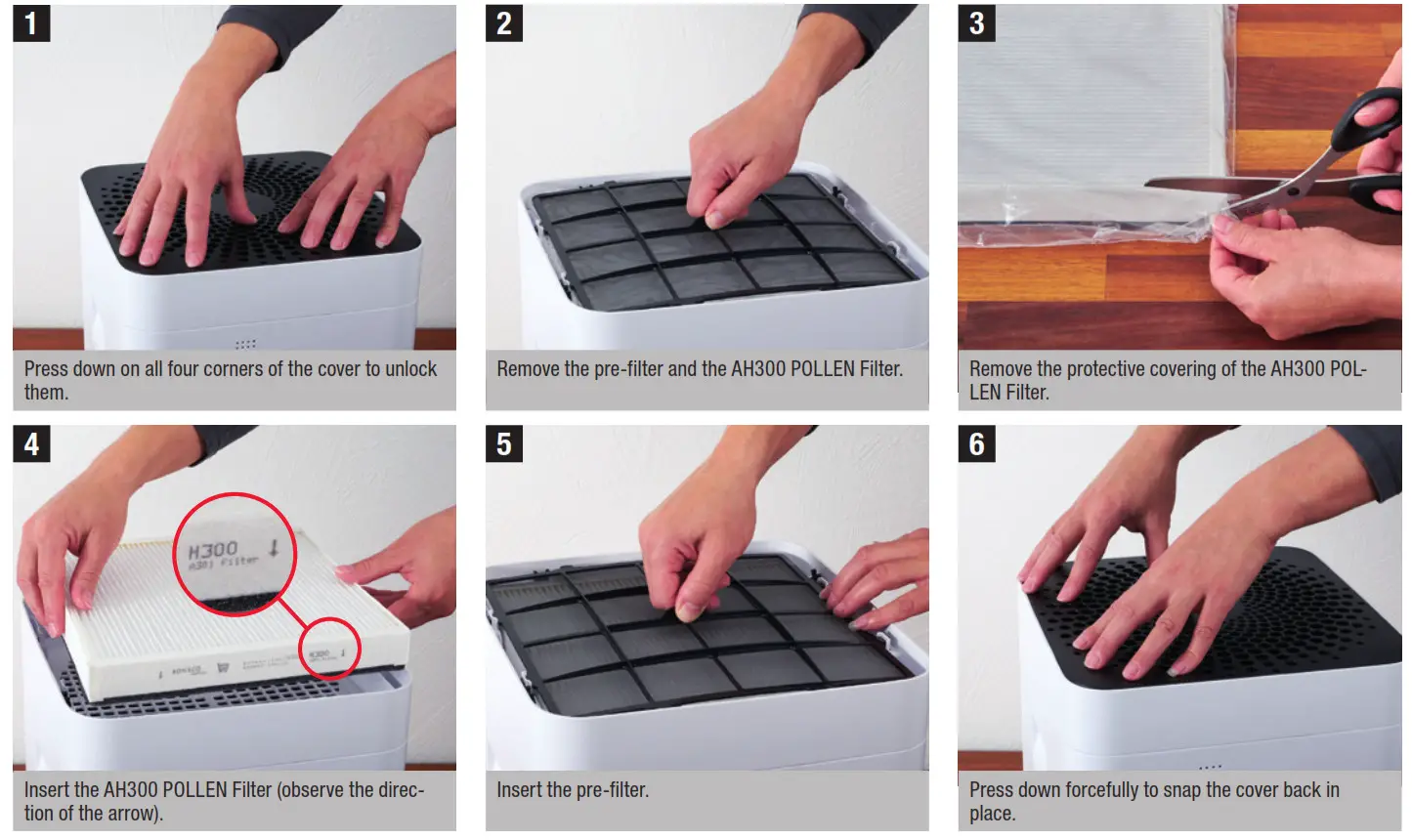 BONECO Humidifier & Air Purifier -START-UP