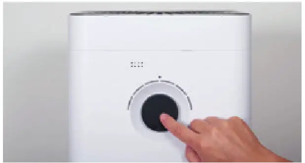 BONECO Humidifier & Air Purifier -- SWITCHING ON AND OFF