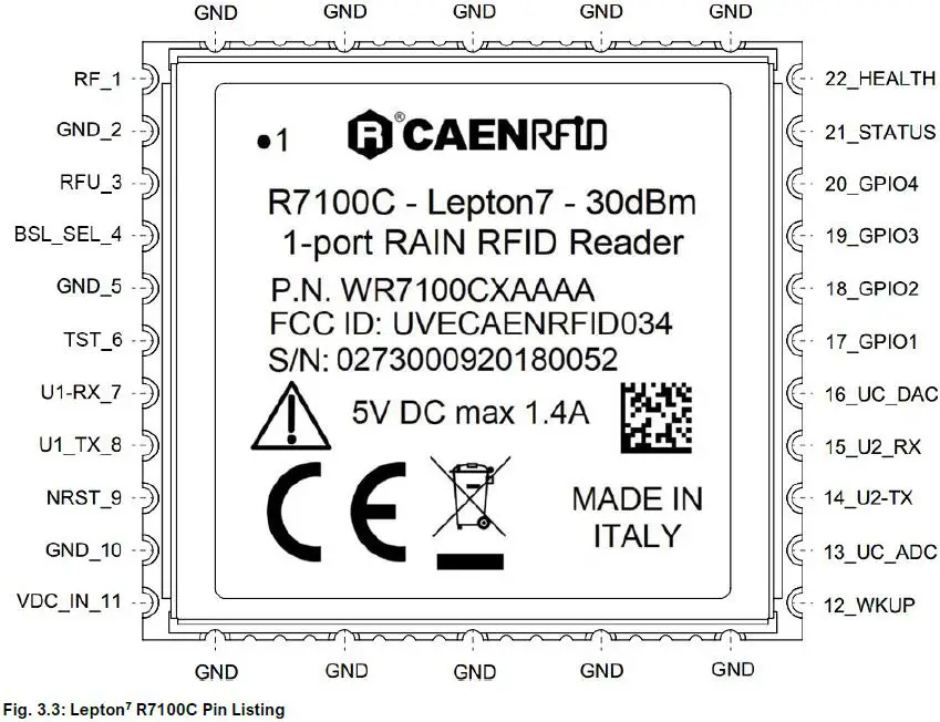 CAEN-RFID-R7100C-Lepton7-30dBm-1-Port-RAIN-RFID-Reader-Module-FIG5