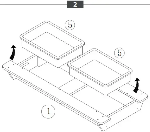 PRAGMA C052 005 00 Dave Sand and Water Table - ASSEMBLY 2