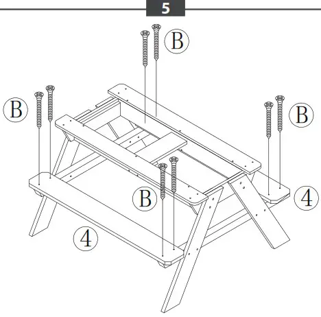 PRAGMA C052 005 00 Dave Sand and Water Table - ASSEMBLY 5