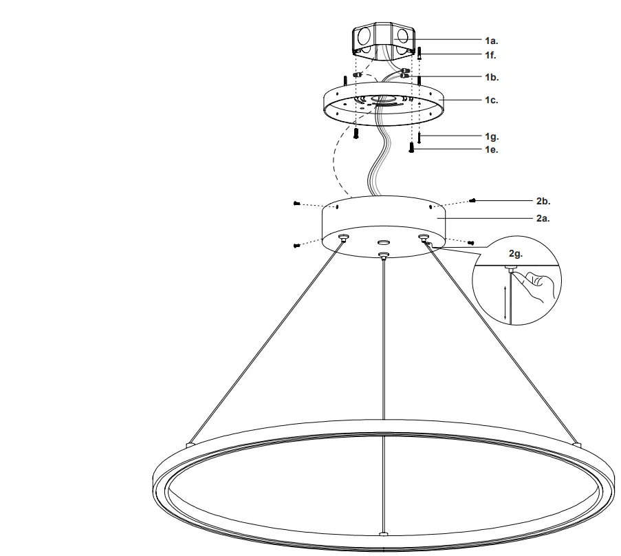 KUZCO PD87172 Ceiling LED Pendant-1