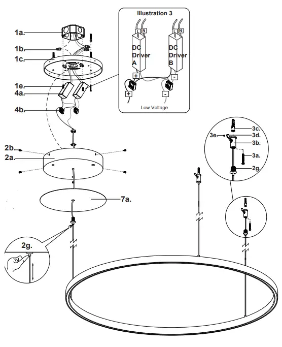 KUZCO PD87172 Ceiling LED Pendant-3