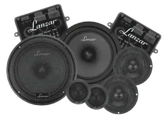 Lanzar STCMP65 Three-Way Component Speaker Systems product