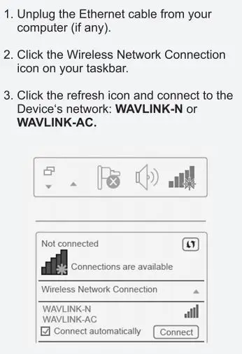 WAVLINK High Power Wi-Fi Outdoor AP Repeater Installation Guide - For Windows user