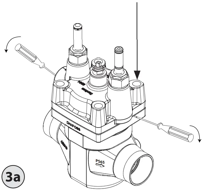 Danfoss ICLX 32 65 2 Step Solenoid Valve -Figure 1