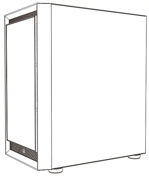 AeroCool Graphite Mid Tower Case -