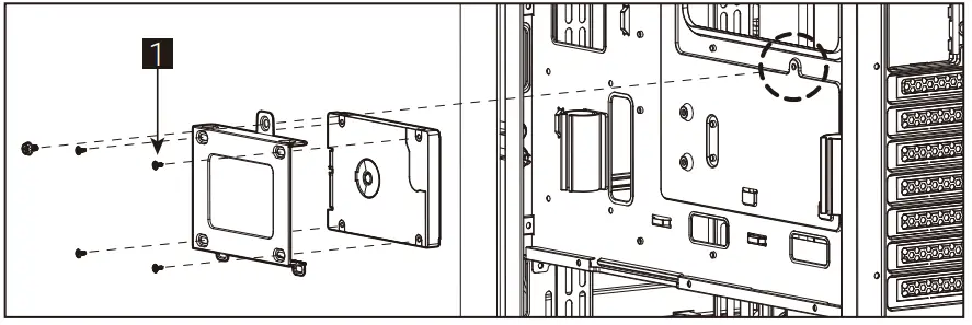 AeroCool Graphite Mid Tower Case - 4