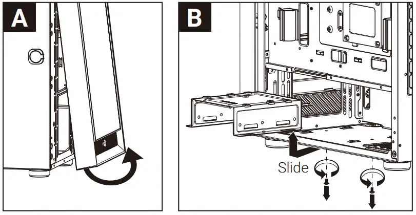 AeroCool Graphite Mid Tower Case - 6