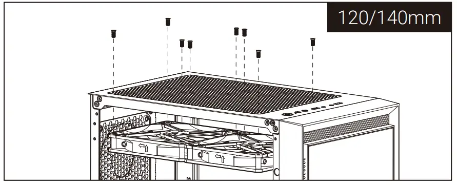 AeroCool Graphite Mid Tower Case - 8