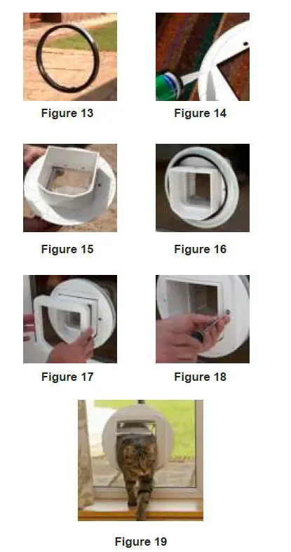 SUREFLAP SUR001-Sure-Petcare-Cat-Microchip-Flap-fig-5