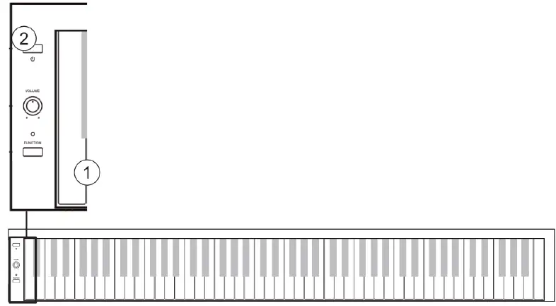 KIRSTEIN DP-S1 Slimline Digital Piano-21