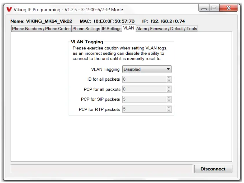 VIKING ELECTRONICS K-1900-7-IP VoIP Panel Phone with Auto Dialer-10