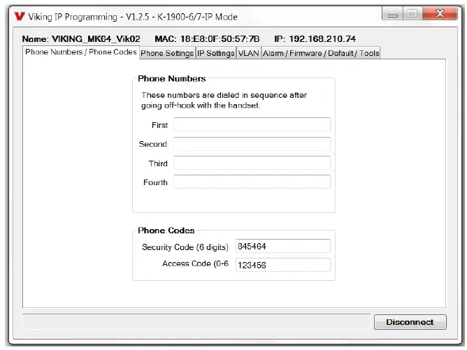 VIKING ELECTRONICS K-1900-7-IP VoIP Panel Phone with Auto Dialer-11