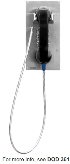 VIKING ELECTRONICS K-1900-7-IP VoIP Panel Phone with Auto Dialer-18