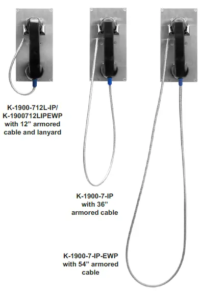 VIKING ELECTRONICS K-1900-7-IP VoIP Panel Phone with Auto Dialer-19