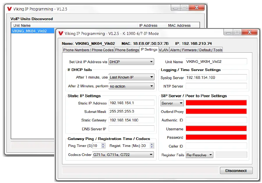 VIKING ELECTRONICS K-1900-7-IP VoIP Panel Phone with Auto Dialer-5