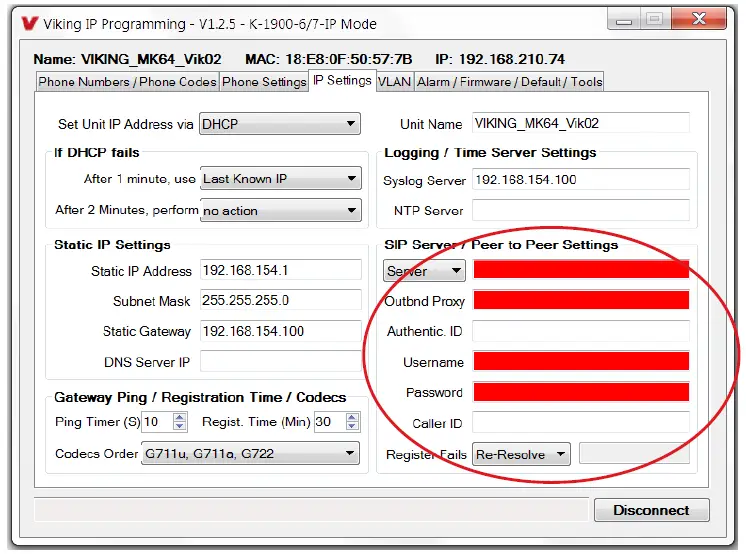 VIKING ELECTRONICS K-1900-7-IP VoIP Panel Phone with Auto Dialer-6