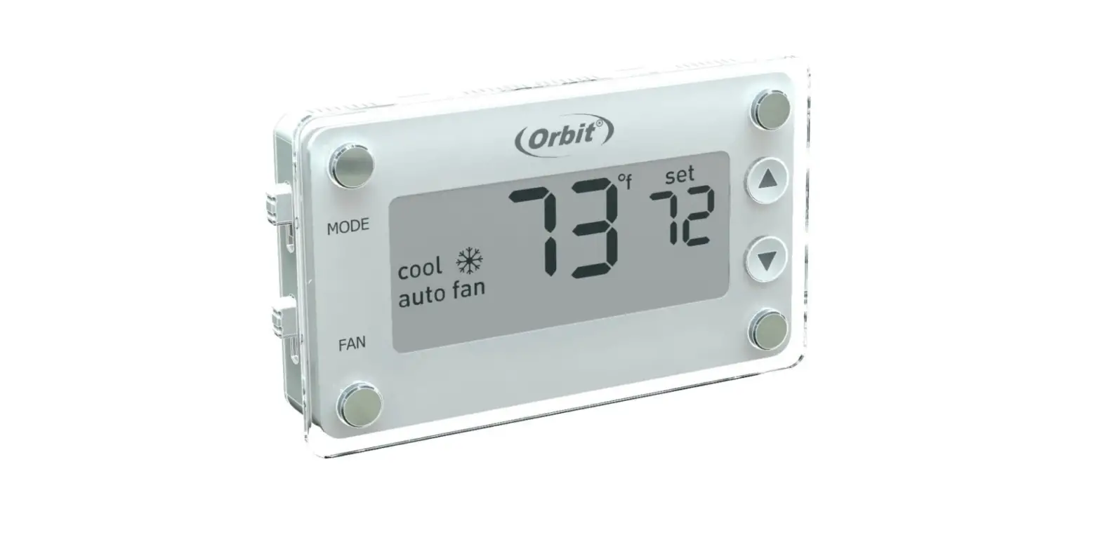 Orbit 83501 Clear Comfort Non-programmable Thermostat-operational Manual