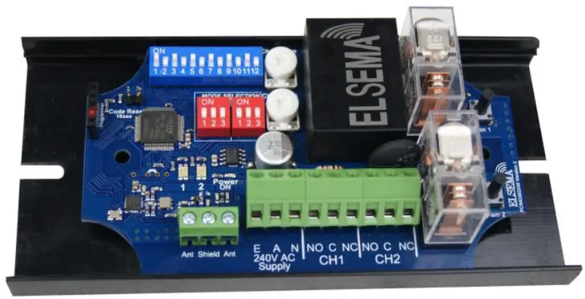 ELSEMA PCR43302240R 2-Channel 433MHz Receiver