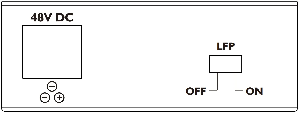 PLANET 100Base-FX to 10 100Base TX PoE Media Converter - Right View