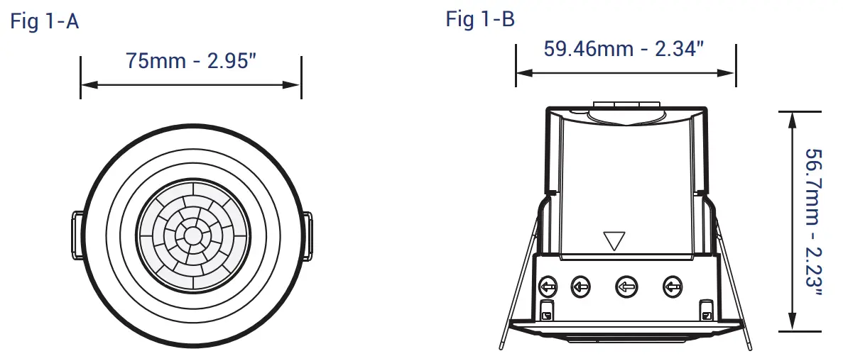 PoEWit MD 2 Indoor Dual Motion and Light Sensor - Fig2