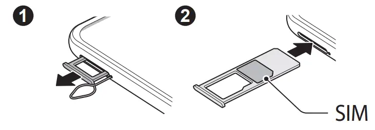 SAMSUNG SM-A135M Galaxy A13 Smart Phone - sim card 1