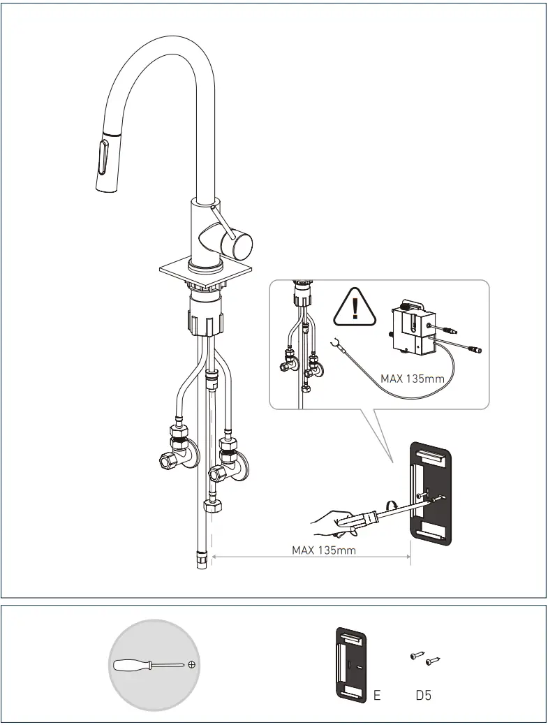 KEO 10135467 Koromo Kitchen Faucet - Fig 5