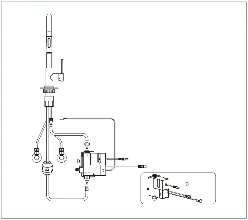 KEO 10135467 Koromo Kitchen Faucet - Fig 8